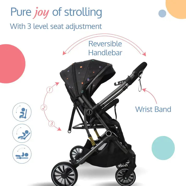 babypearl Babystyle Egg Z Stroller – Mink - Little Stars Malta