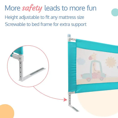 Kids Bed Rail Guard - Animal Design | uSmile.toys" www.usmile.toys