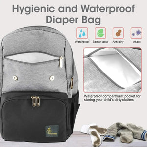 Stay organized and prepared with the R For Rabbit Caramello Smart Baby Diaper Bag, a versatile backpack offering ample storage and easy access to all your baby's necessities. Available at uSmile.toys." www.usmile.toys