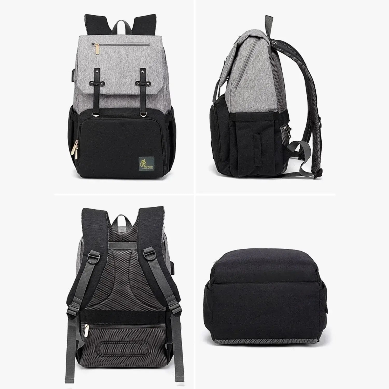 Stay organized and prepared with the R For Rabbit Caramello Smart Baby Diaper Bag, a versatile backpack offering ample storage and easy access to all your baby's necessities. Available at uSmile.toys." www.usmile.toys 