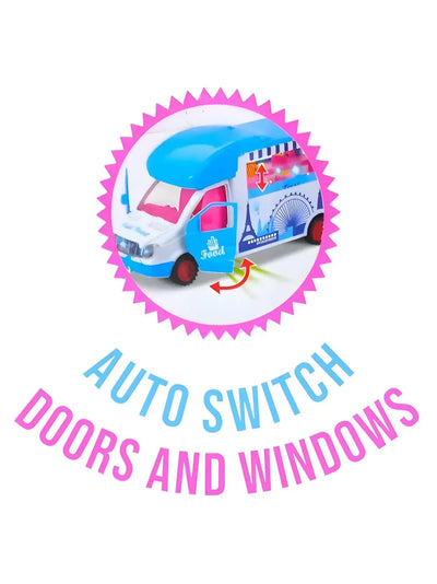 Find fun and educational musical toys at Usmile Toys! Grab this adorable Delicious Food Car toy that lights up and plays music, perfect for creative play.