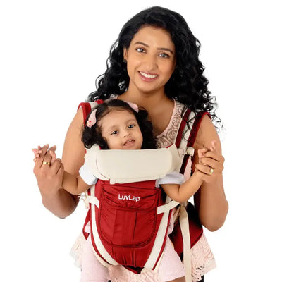 Experience hands-free comfort and keep your baby close with the Luvlap Elegant Baby Carrier, offering a secure and stylish solution for modern parents. Available at uSmile.toys." www.smile.toys
