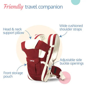 Experience hands-free comfort and keep your baby close with the Luvlap Elegant Baby Carrier, offering a secure and stylish solution for modern parents. Available at uSmile.toys." www.smile.toys