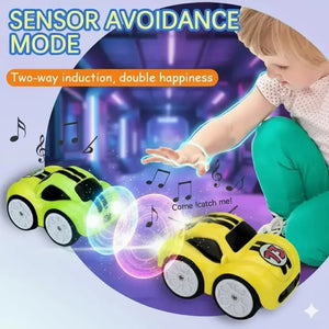 Mini RC Intelligent Follow Me Car - Assorted Color