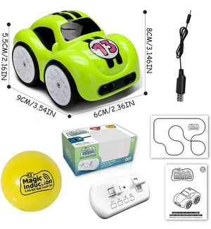 Mini RC Intelligent Follow Me Car - Assorted Color