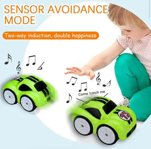 Mini RC Intelligent Follow Me Car - Assorted Color