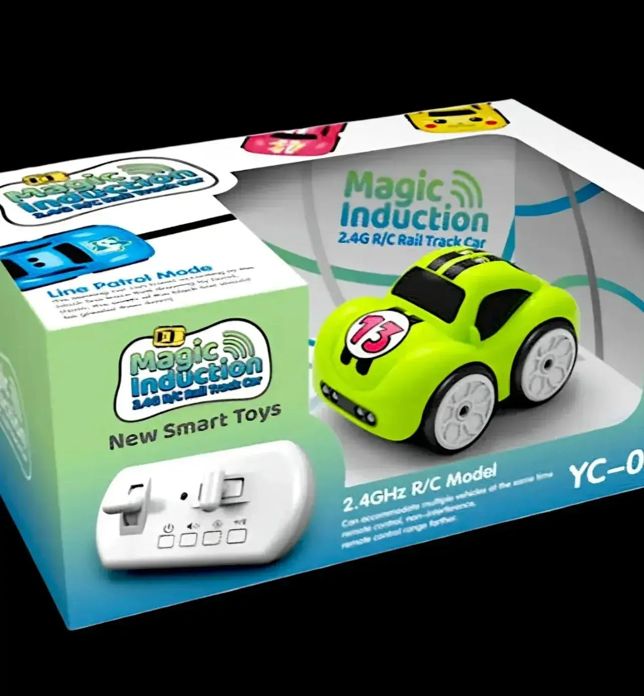Mini RC Intelligent Follow Me Car - Assorted Color
