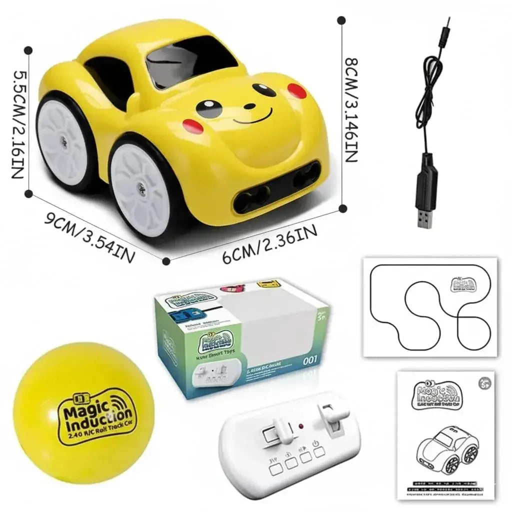 Mini RC Intelligent Follow Me Car - Assorted Color