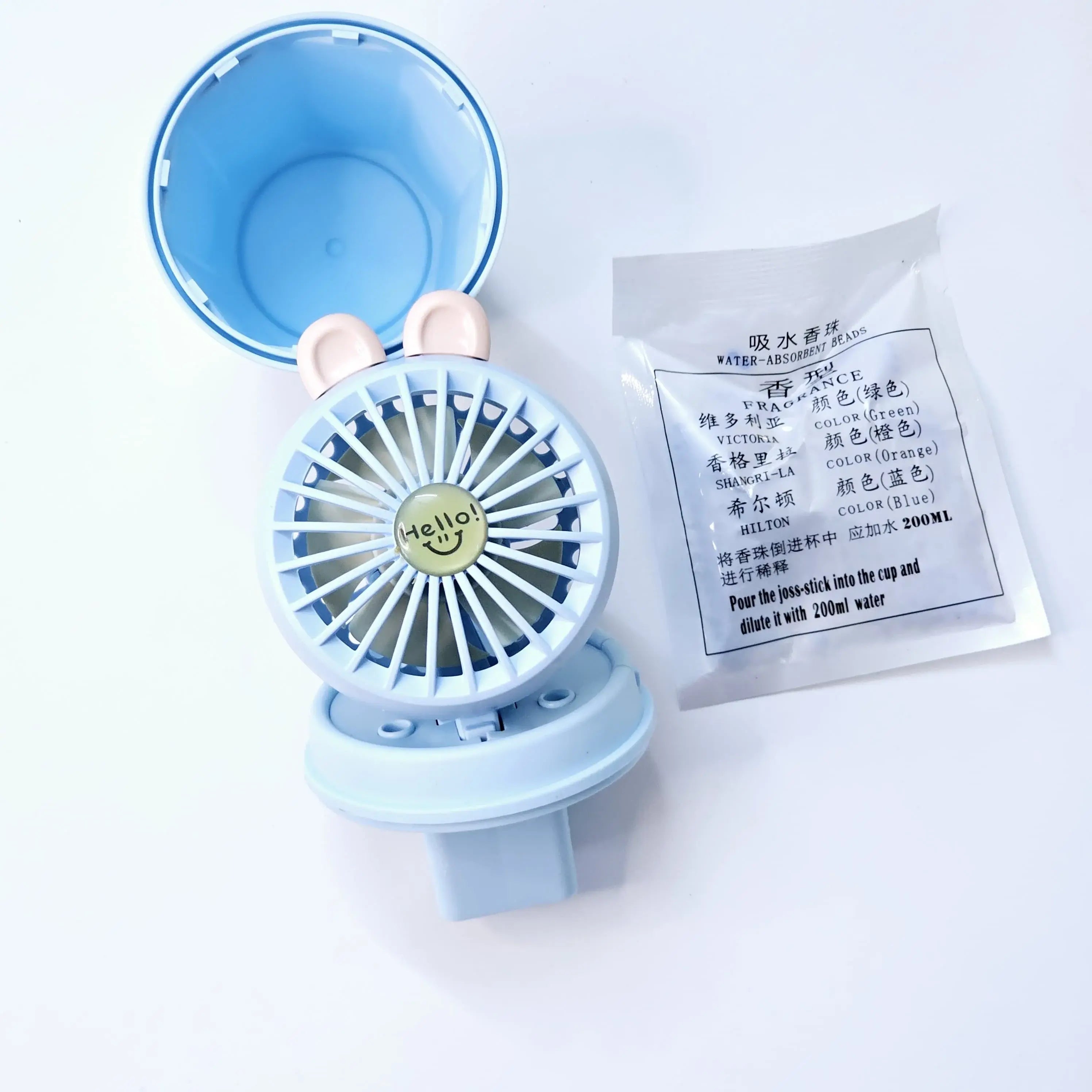 Mini Desk Fan For Kids - Hi Speed Kid Desk Fan Fragrance Cup