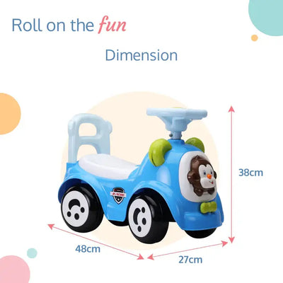 Kids Ride-on Toy Car - Monkey Theme | uSmile.toys" www.usmile.toys