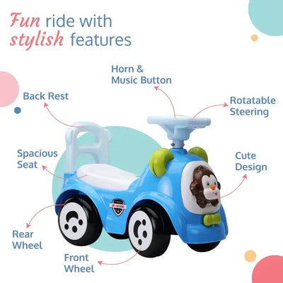 Kids Ride-on Toy Car - Monkey Theme | uSmile.toys" www.usmile.toys