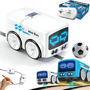 Mini Bus RC Toy for Kids, Smart Sensory Robot Car - Assorted Colour