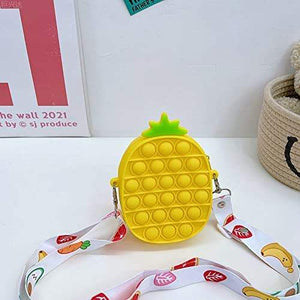 Kids' mini karaoke system with a white square LED Bluetooth speaker and a small matching handheld microphone for singing. www.usmile.toys