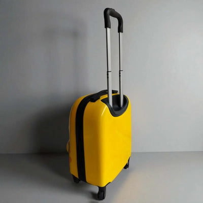 Highlights "new design," focuses on "kids' pink cat luggage," and mentions "durable wheels," which are visible and a sign of quality for luggage.
www.usmile.toys