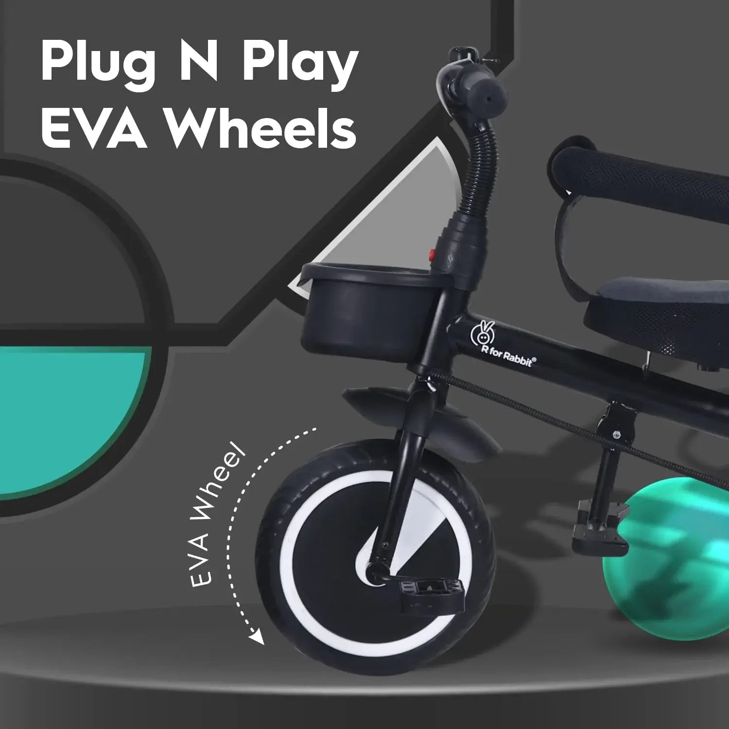 R for Rabbit Tricycle for Kids | Tiny Toes T30 Ace Trike