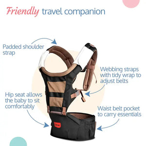 Baby Hip Seat Carrier - Green | uSmile.toys" www.usmile.toys