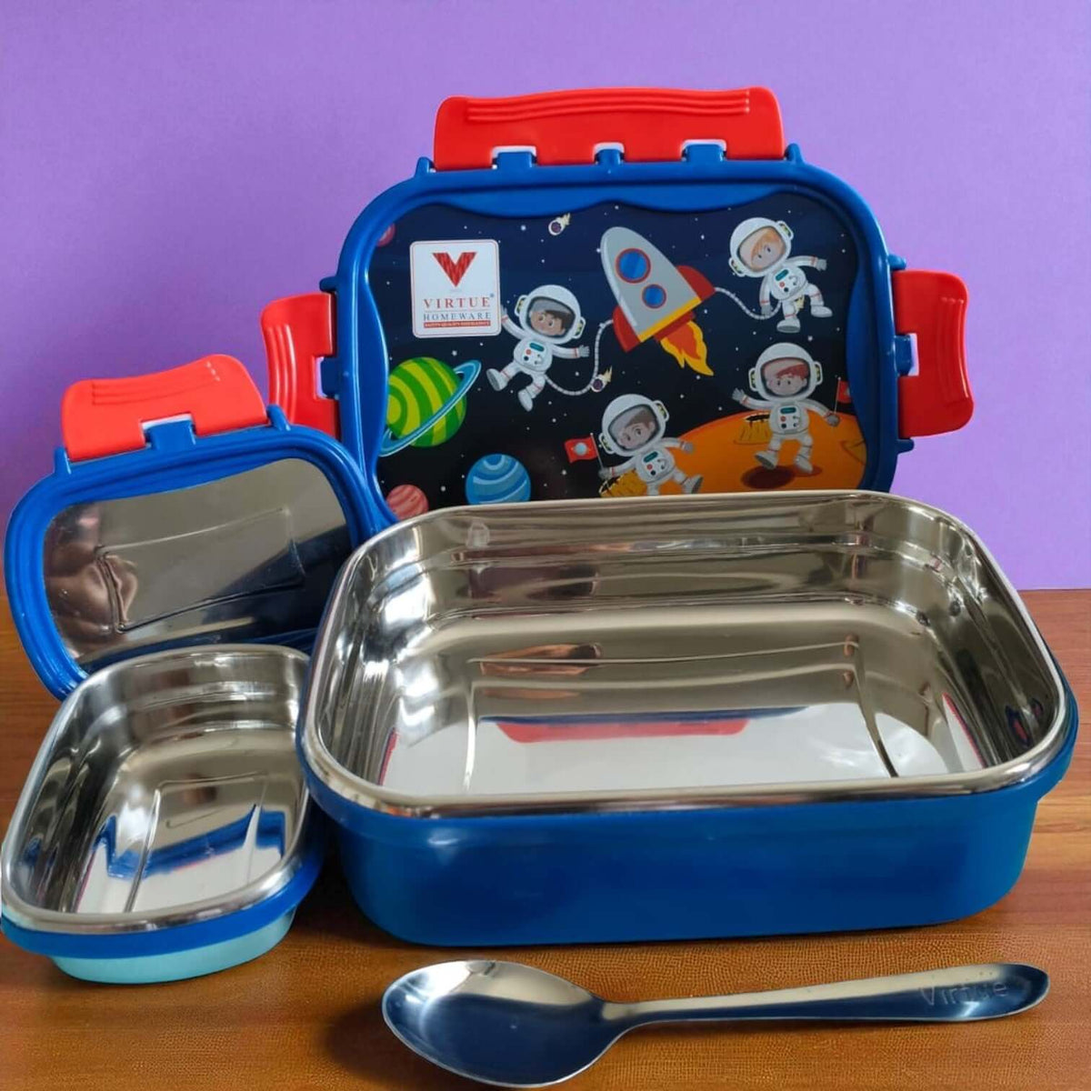 Space Stainless Steel Insulated Lunch Box | Kids Lunch Box
