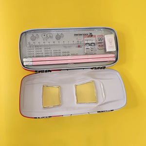 Race car-shaped pencil box for kids – Stylish and durable stationery organizer featuring a red and black sports car design, perfect for school supplies. Ideal gift for children and students."

This ALT text includes relevant keywords like "race car-shaped pencil box," "stationery organizer," "school supplies," and "gift for children" to improve search visibility. Let me know if you want any modifications