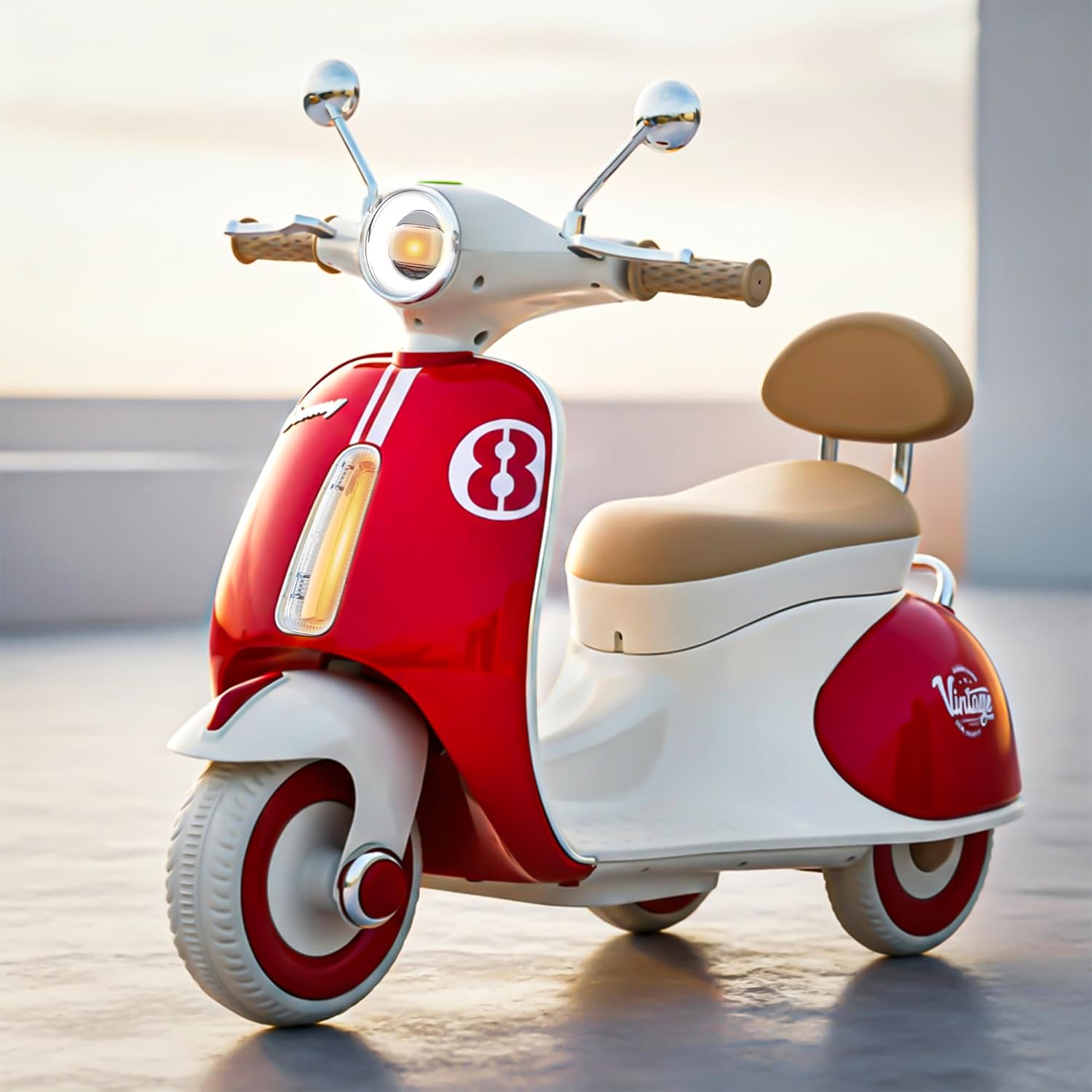 Offer : Battery Operated Vespa with Remote Control