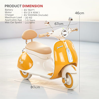 Offer : Battery Operated Vespa with Remote Control