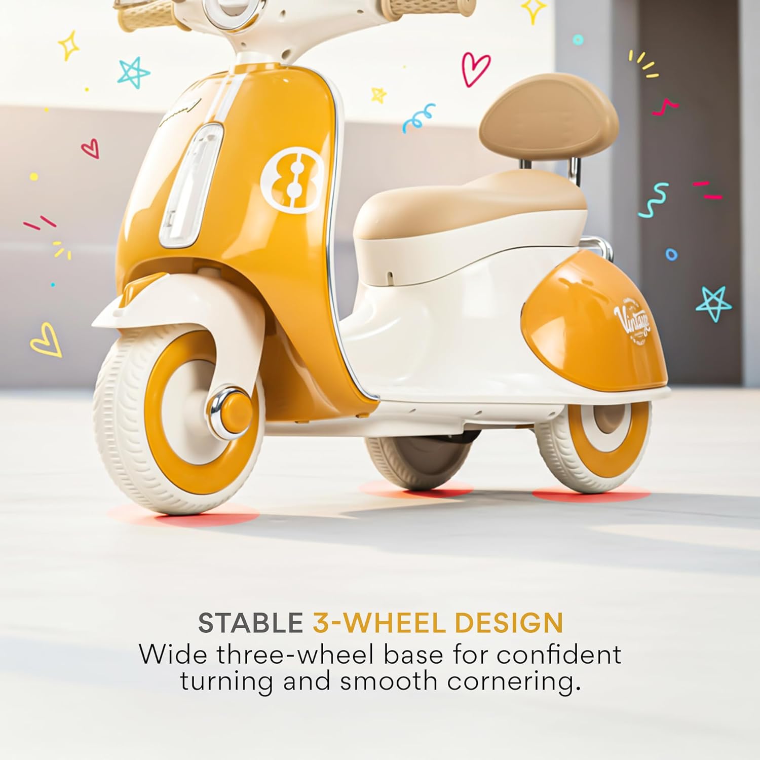 Offer : Battery Operated Vespa with Remote Control
