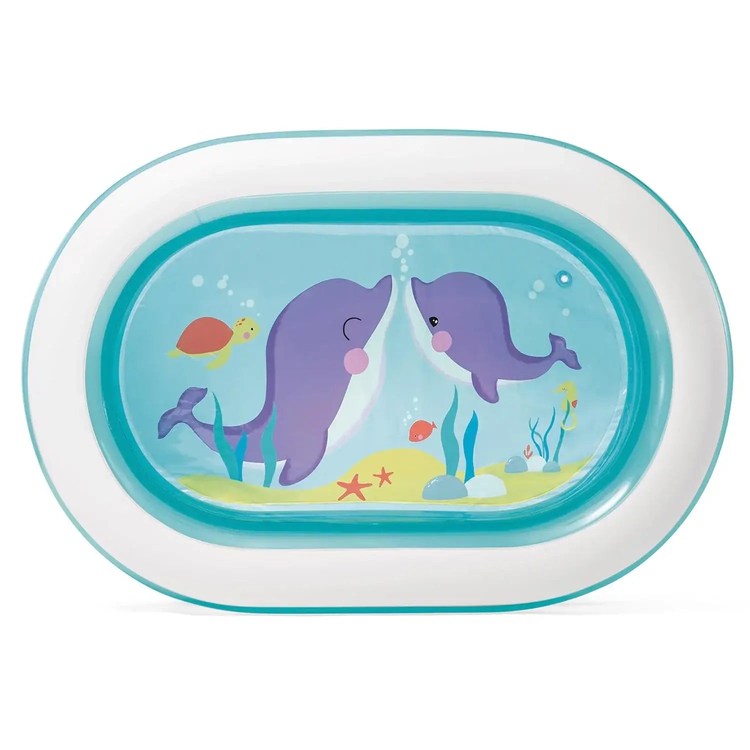 Intex Oval Whale Fun Pool for Kid, Multicolor
