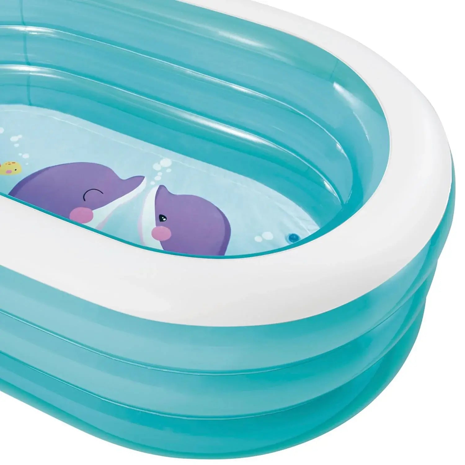 Intex Oval Whale Fun Pool for Kid, Multicolor
