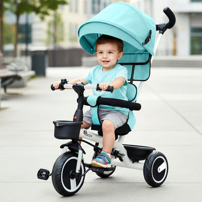 R for Rabbit Tiny Toes T30 Ace Tricycles for Kids Grey