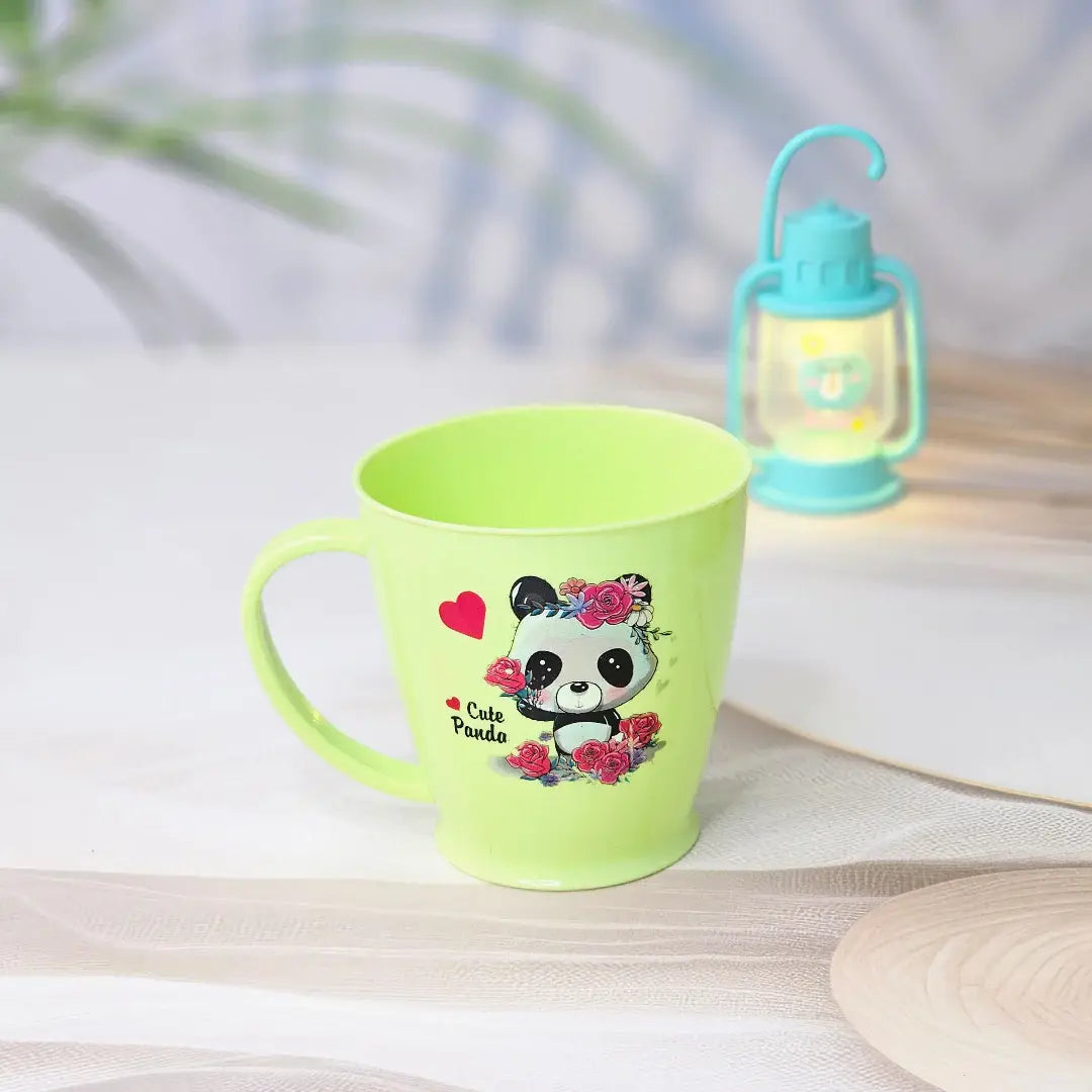 Adorable and colourful toddler dining set from Usmile Toys, featuring a unicorn design on a durable pink plate and cup. www.usmile.toys