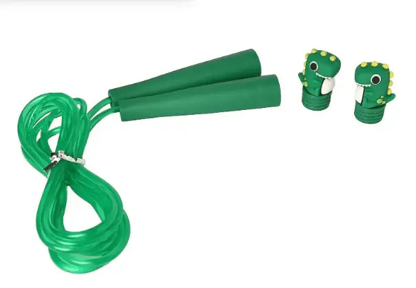 Skipping Rope - Cute Dino Skipping Rope in Silicone for Kids