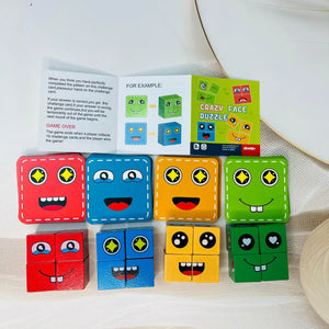  Return Gift for Kids, Emoji Cube Game, Matching Game, Kids Party Favors, Educational Toys, Children's Games, Birthday Return Gifts, Fun Games for Kids, Cognitive Skills Toys, www.usmile.toys, Party Activities for Kids.