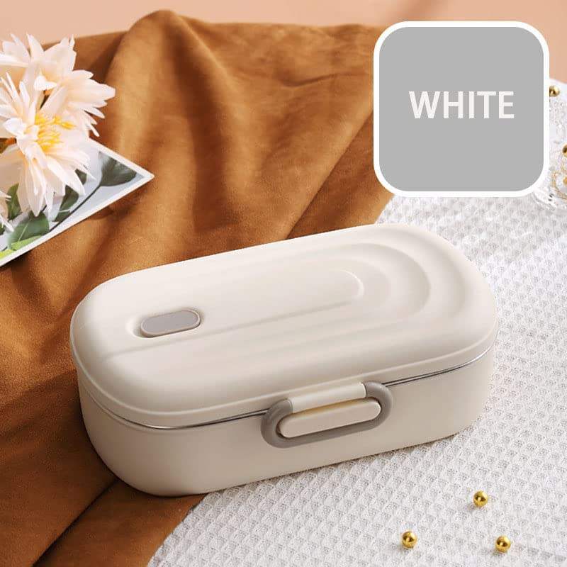 Stainless steel two-compartment lunch box for kids, leakproof and reusable, perfect for packing school meals.
These stylish and durable lunch containers are ideal for school, office, and travel use. Available at www.usmile.toys, your trusted online store for toys, kids stationery, return gifts, baby products, and essentials. Enhance your lunchtime experience with our leakproof, multi-compartment bento boxes designed for easy packing and freshness retention