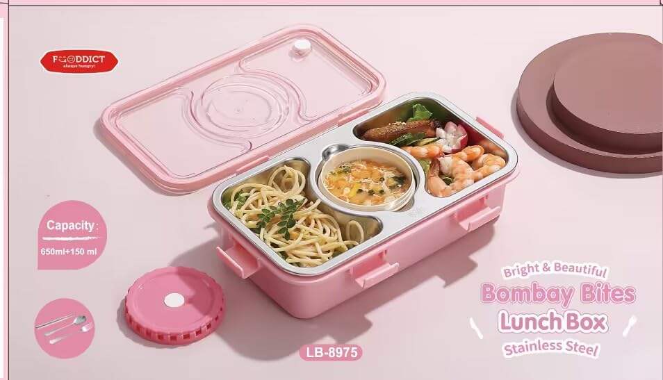 Stainless steel Lunch Box - SS Insulated Lunch Box For Kids