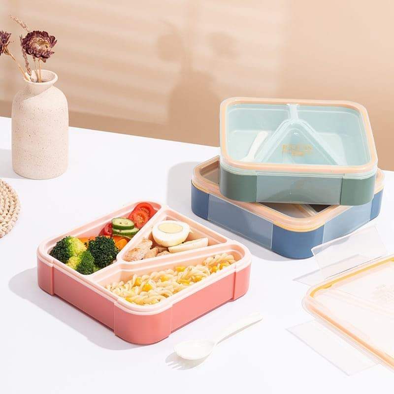 Square Lunch Box for Kids - School, Work & Daily Use