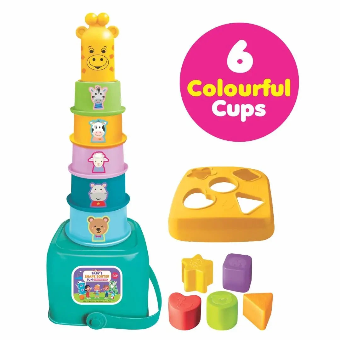 Block Color Sorting Toy Blocks for Kids | 3 in 1 Block Shape Sorting Colour Toy Game
