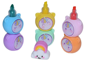 Shop these adorable children's highlighters and more stationery at Usmile Toys www.usmile.toys.
