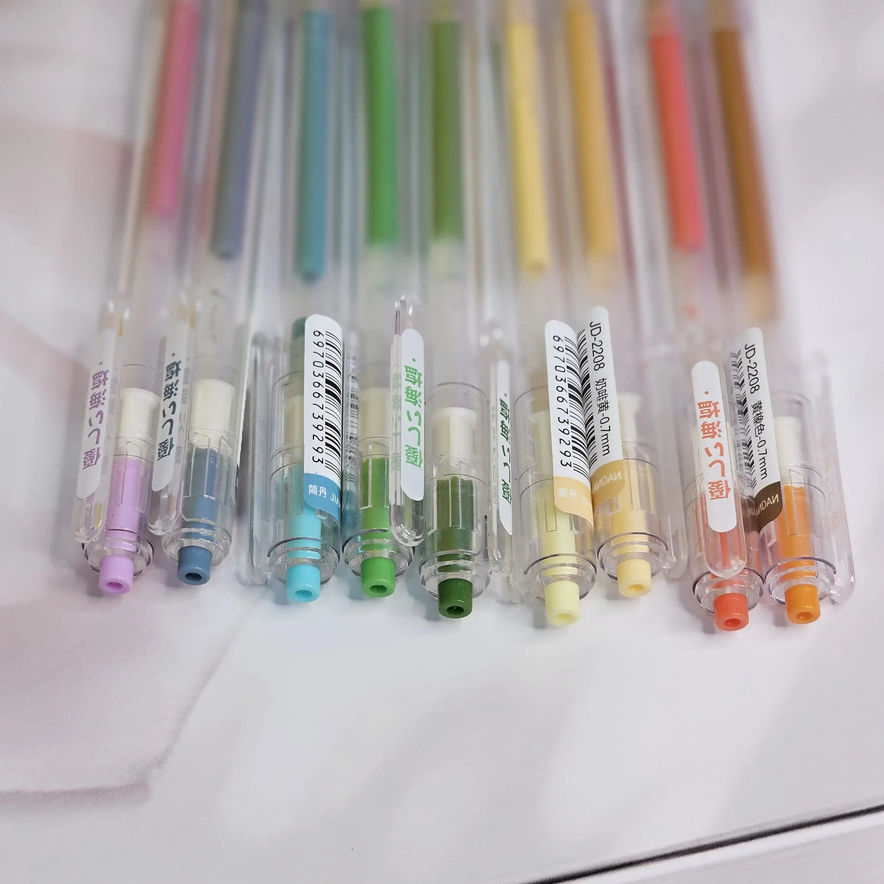 Gel Ink Pen Set - 9 Colors: Smooth 0.7mm tip pens for drawing, coloring, and detailed work. Colorful writing tools.
www.usmile.toys