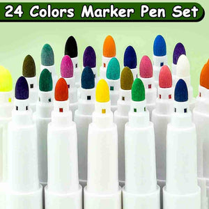 Kids' Acrylic Markers - 24 Assorted Colors: Perfect for art projects, DIY, and adding colorful details.
www.usmile.toys