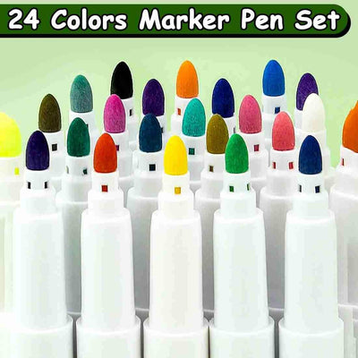 Kids' Acrylic Markers - 24 Assorted Colors: Perfect for art projects, DIY, and adding colorful details.
www.usmile.toys