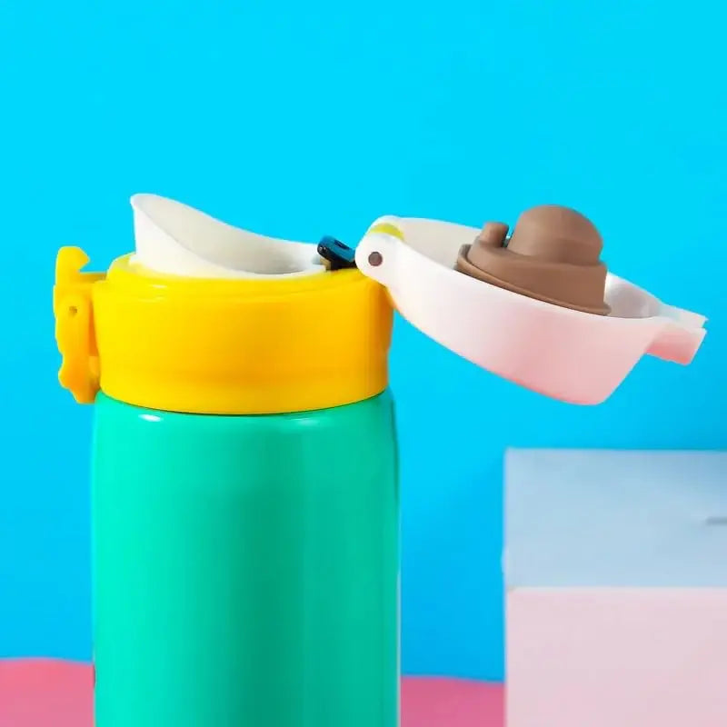 Durable stainless steel thermal flasks for kids with secure lids, perfect for school, travel, and everyday hydration. www.usmile.toys