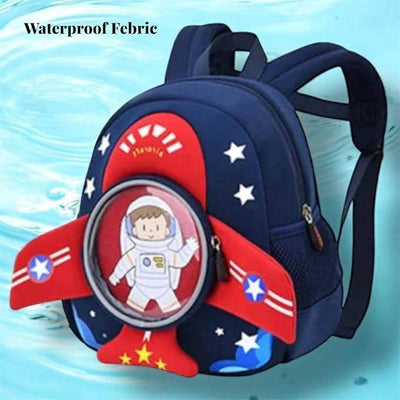 Kids' Space Rocket Backpack with Astronaut: Features a smiling cartoon character in a spaceship. Great for school and travel.
www.usmile.toys