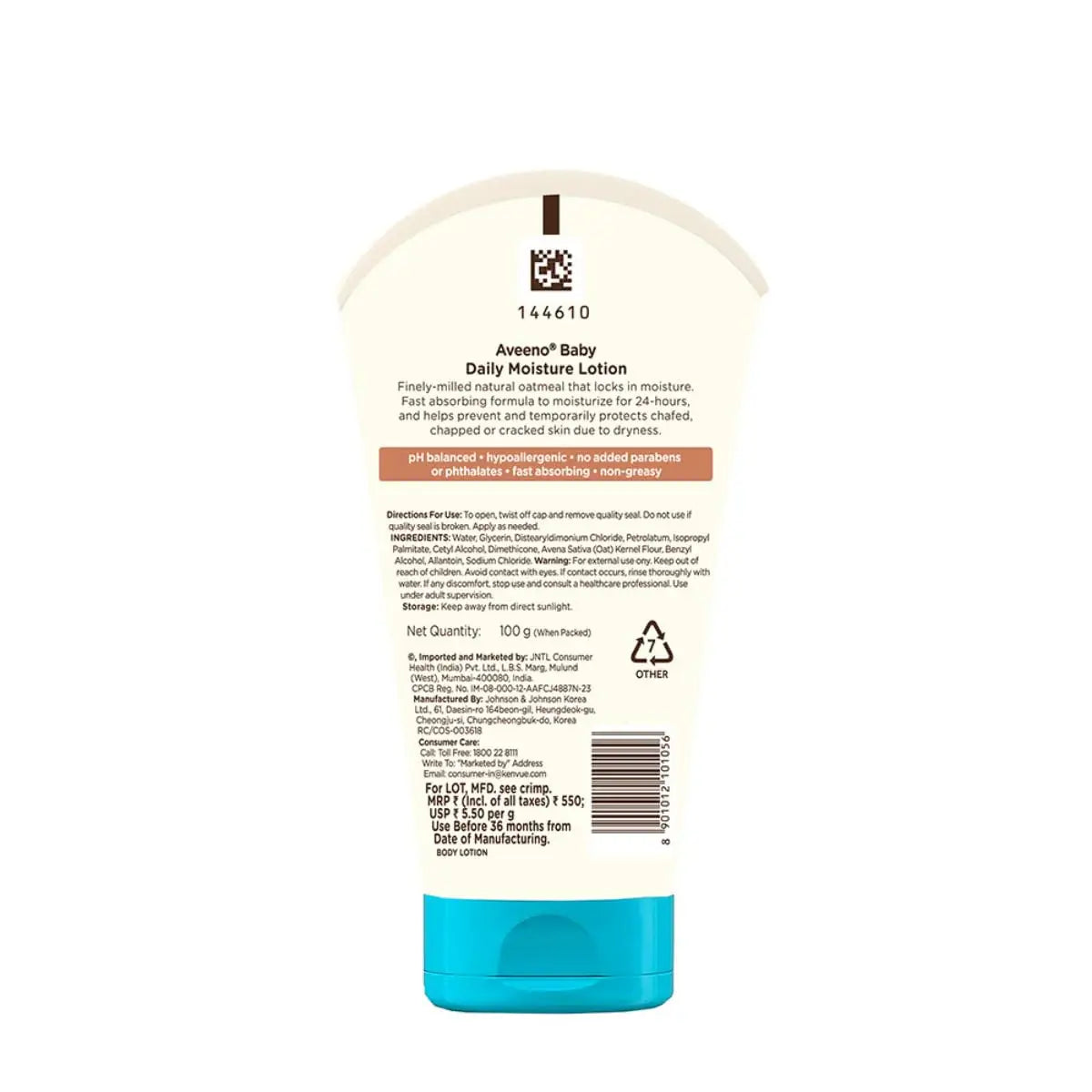 Aveeno Baby Daily Moisturizing Lotion | 100g