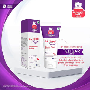B4 Nappi Cream 75gm - Diaper Rash Prevention Cream.
www.usmile.toys 