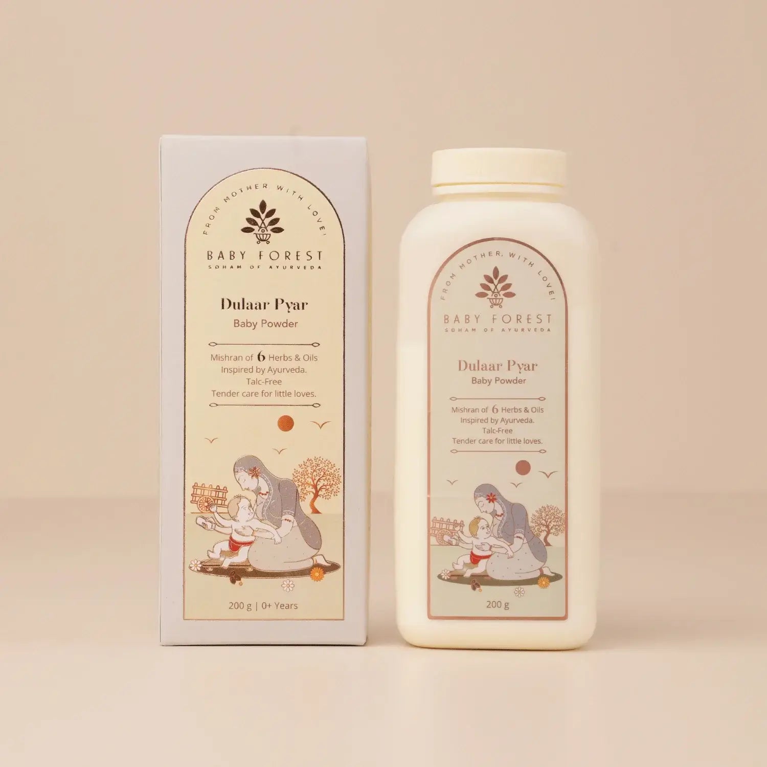 Baby Forest Dulaar Pyar Talc-Free Baby Powder
