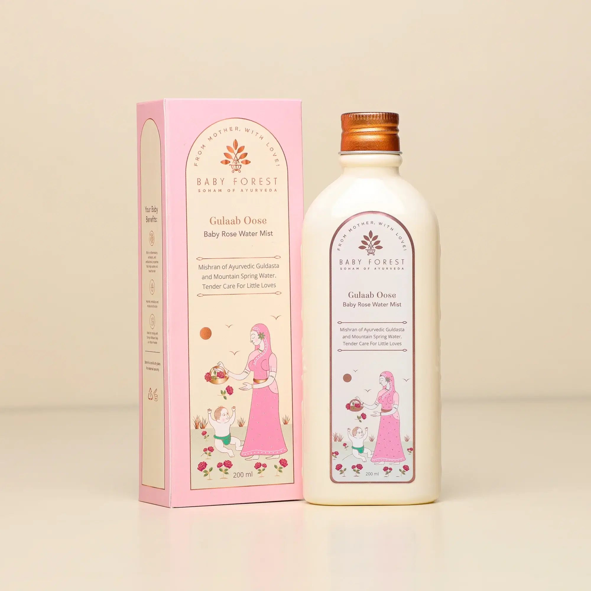 Baby Forest Gulaab Oose - Baby Rose Water Mist