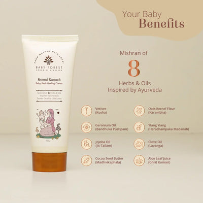 Baby Forest Komal Kawach Baby Rash Healing Cream