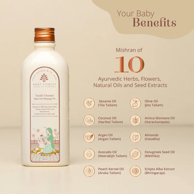 Baby Forest Nanhi Champi Baby Hair Massage Oil