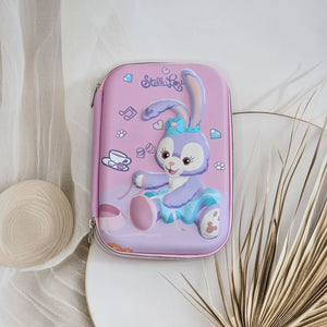 PU pencil cases for girls, single chain zip closure, durable and stylish, buy online at www.usmile.toys.