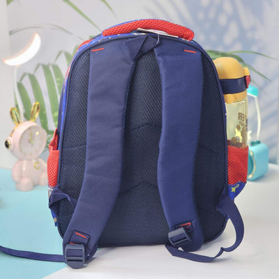 Usmile Toys cartoon children's backpack, an Iron Man themed school bag for kids, designed with bright colors and a durable material." www.usmile.toys