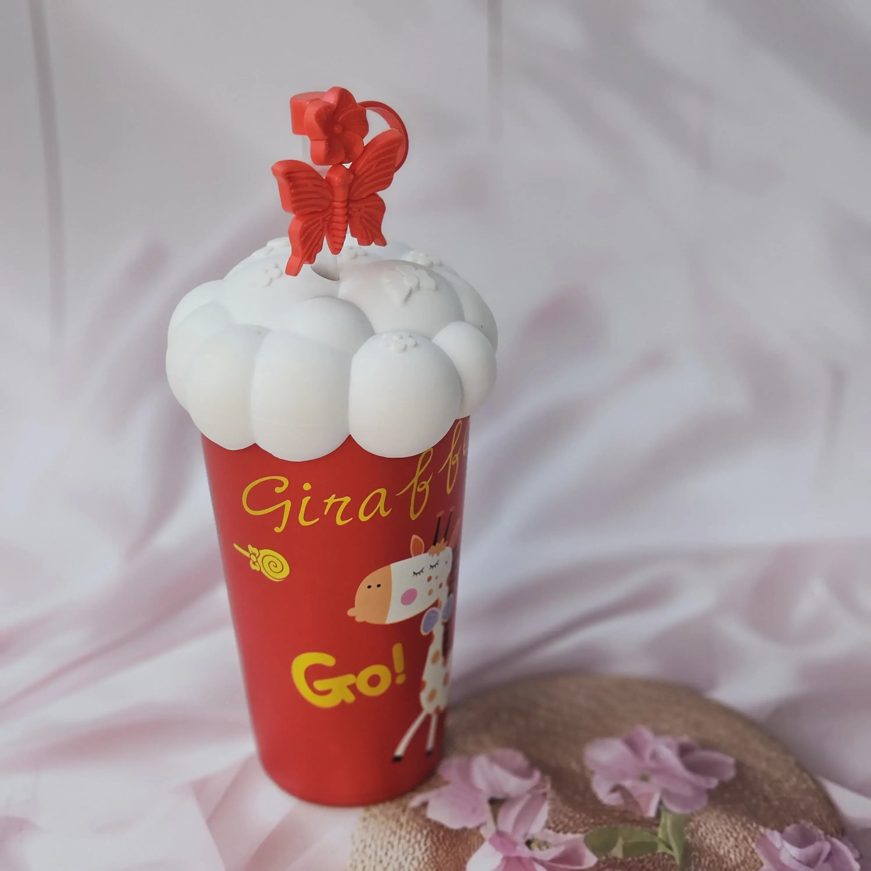 Shipper Bottle with Straw -Fancy Shipper Mix with Cloud Lids